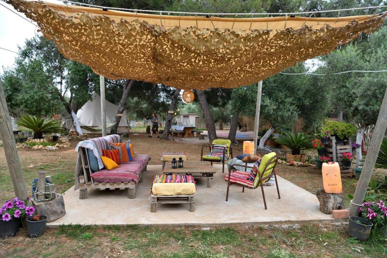 Villa Glamping At A Lovely Tent In Skiaxtro- Marathopoli Exterior foto