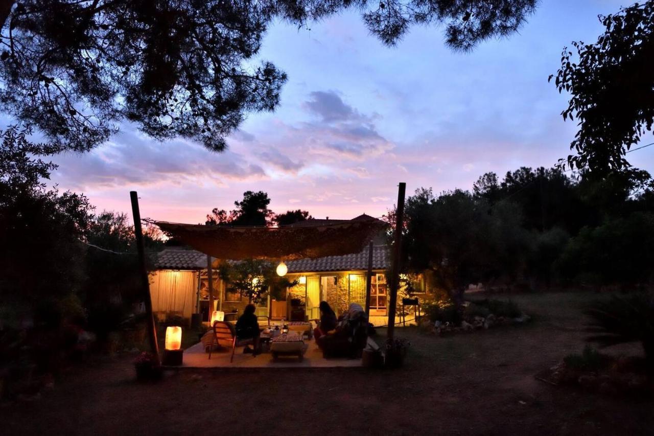 Villa Glamping At A Lovely Tent In Skiaxtro- Marathopoli Exterior foto