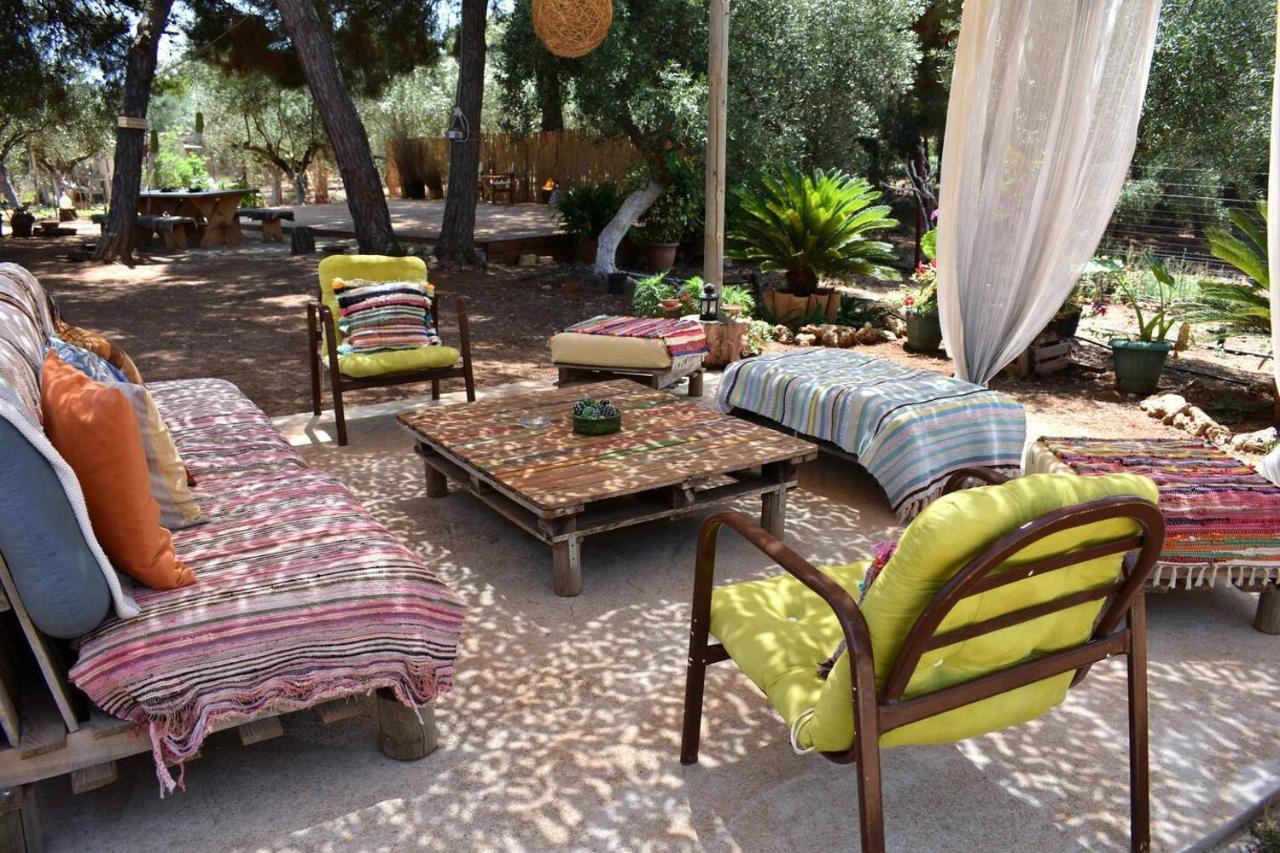 Villa Glamping At A Lovely Tent In Skiaxtro- Marathopoli Exterior foto