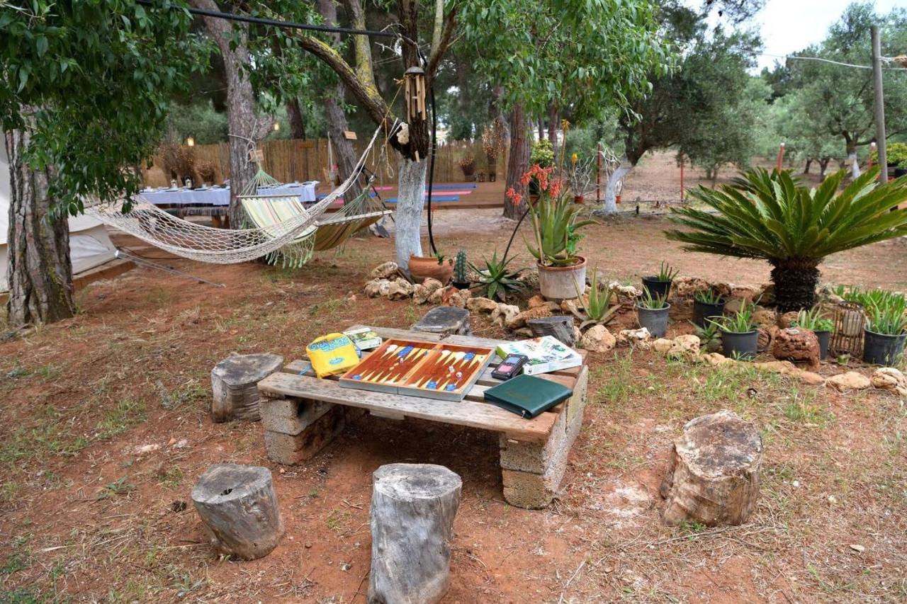 Villa Glamping At A Lovely Tent In Skiaxtro- Marathopoli Exterior foto