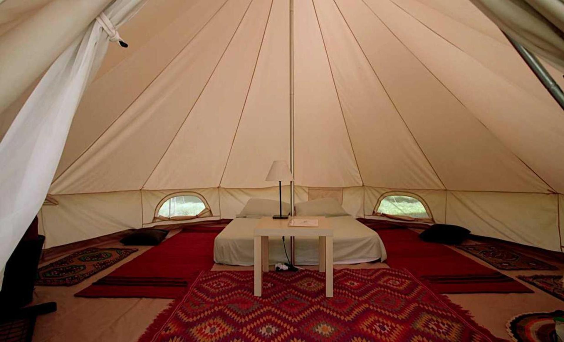 Villa Glamping At A Lovely Tent In Skiaxtro- Marathopoli Exterior foto