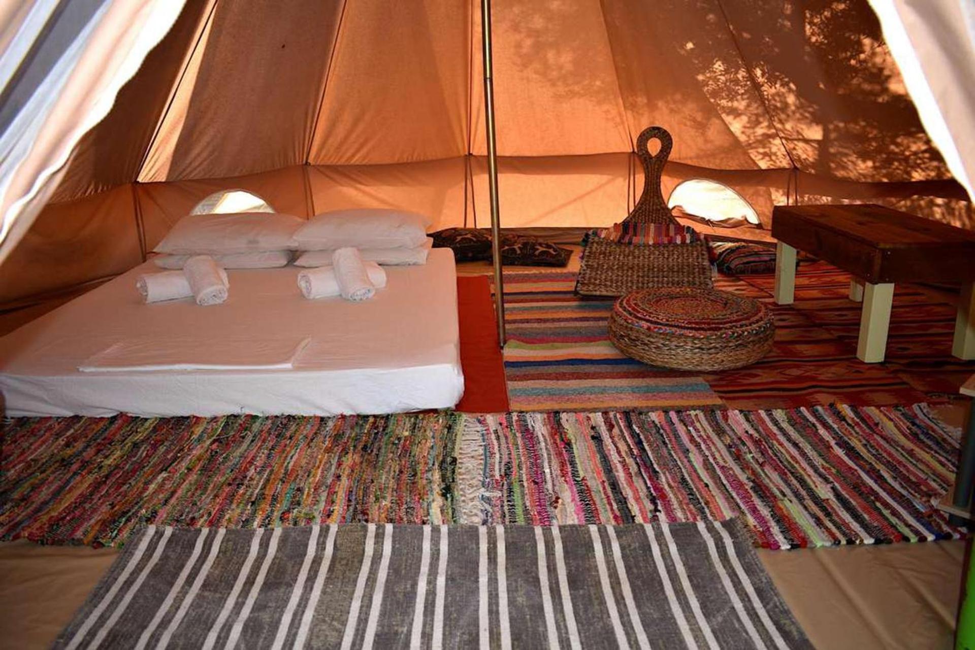 Villa Glamping At A Lovely Tent In Skiaxtro- Marathopoli Exterior foto